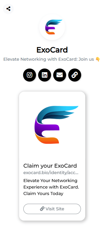 Mobile ExoCard Preview
